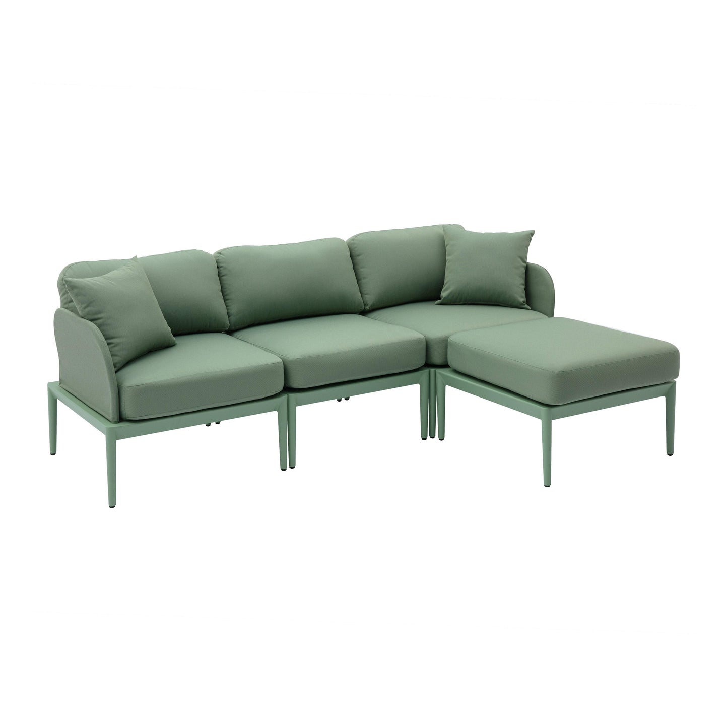 Kapri 4-Piece Modular Outdoor Sectional