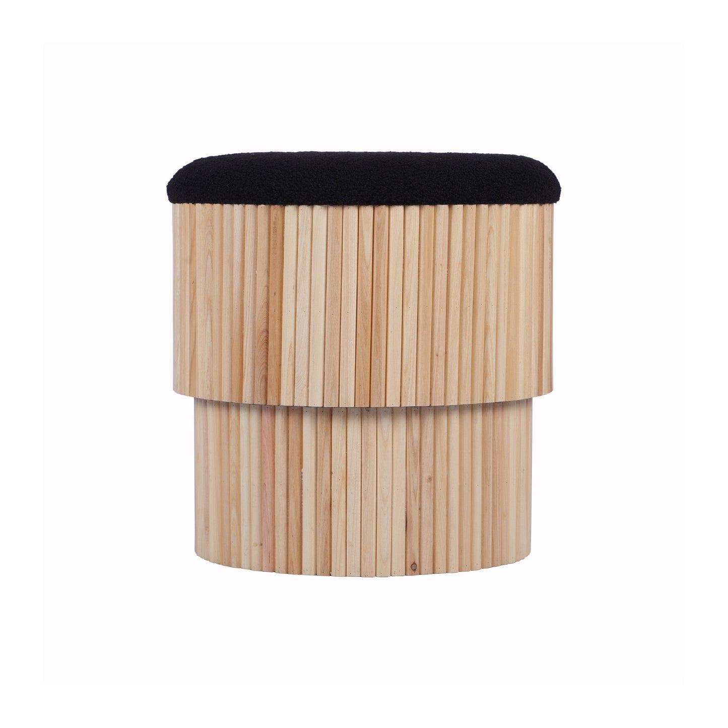 Sagano Tiered Storage Ottoman
