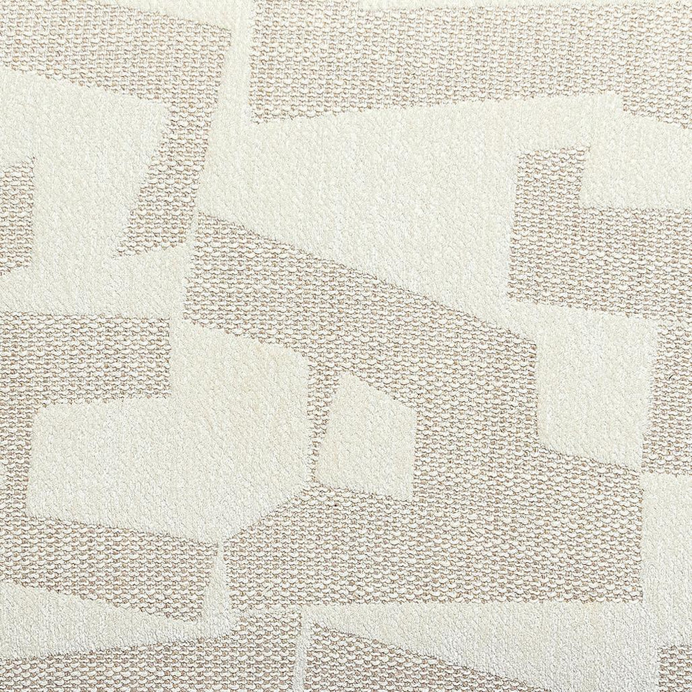 Graceland 54" Cream Performance Jacquard Bench
