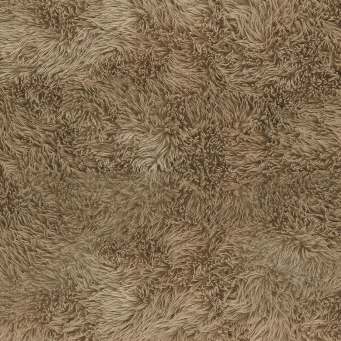 Ollie 56.5" Contract-Grade Straight Vegan Shearling Large Bench