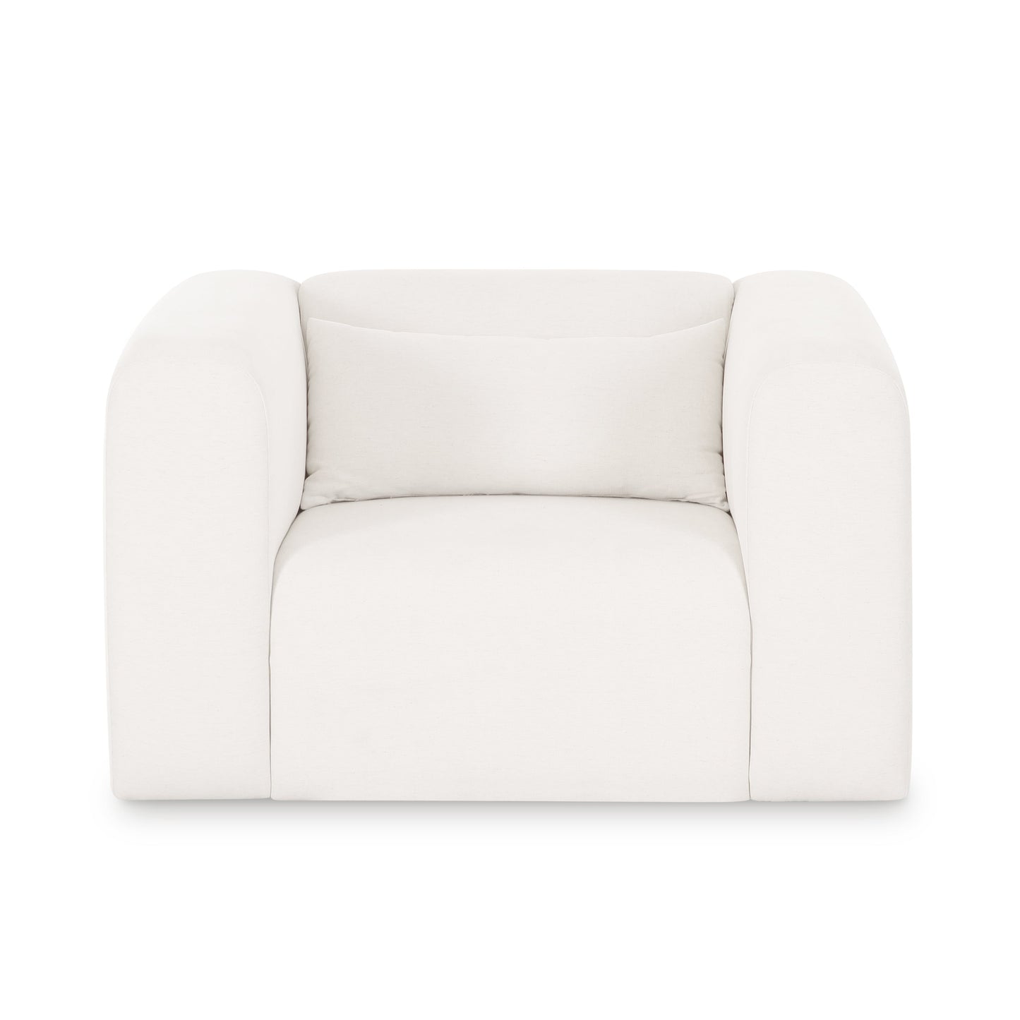 Tarra Cream Performance Chenille Accent Chair