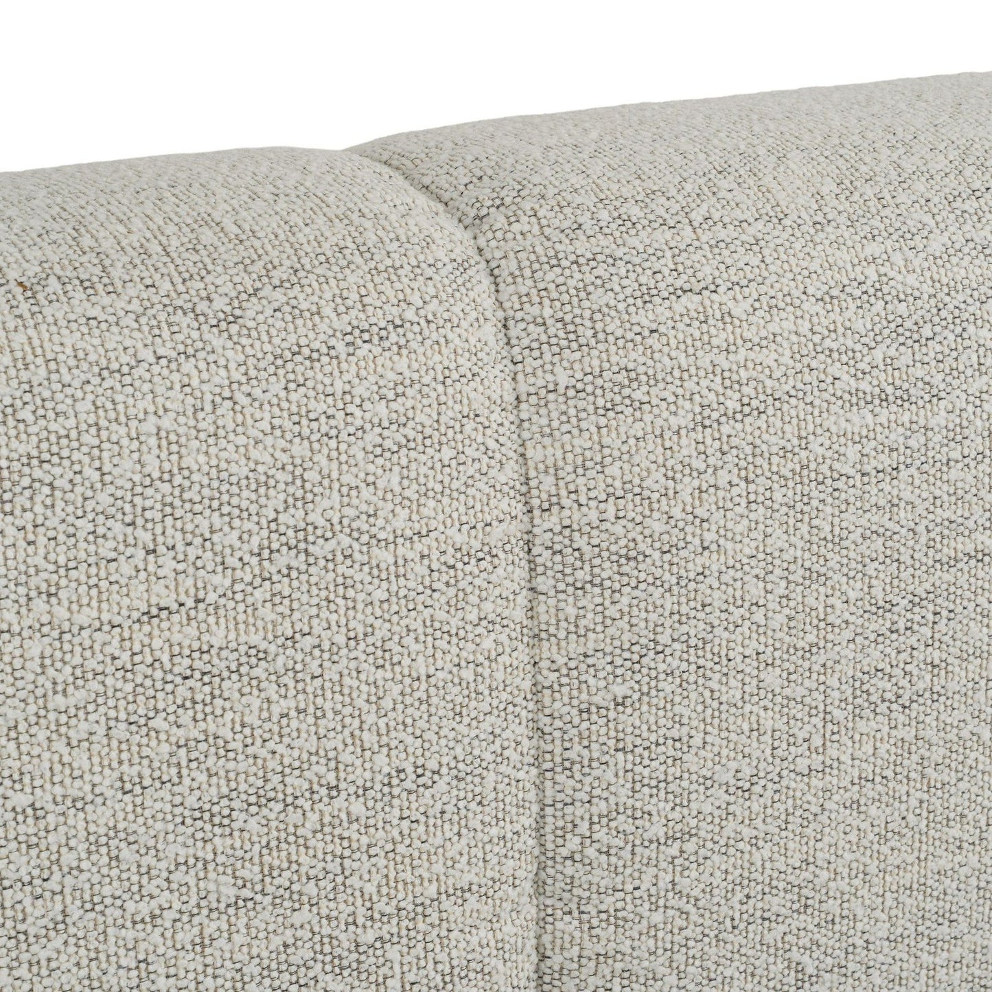Lamont + Aria - Modern Beige Fabric + Grey Texture 4-Piece Bedroom Set queen size