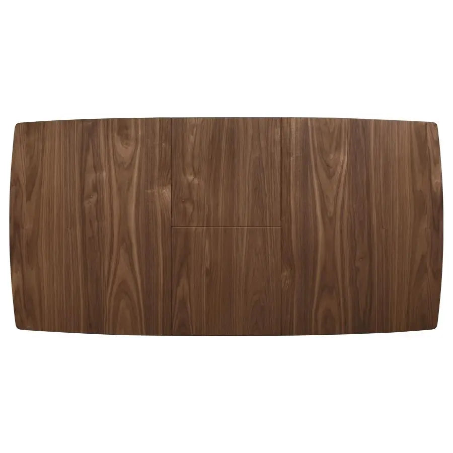 Alf 5-piece Butterfly Leaf Dining Set Natural Walnut
