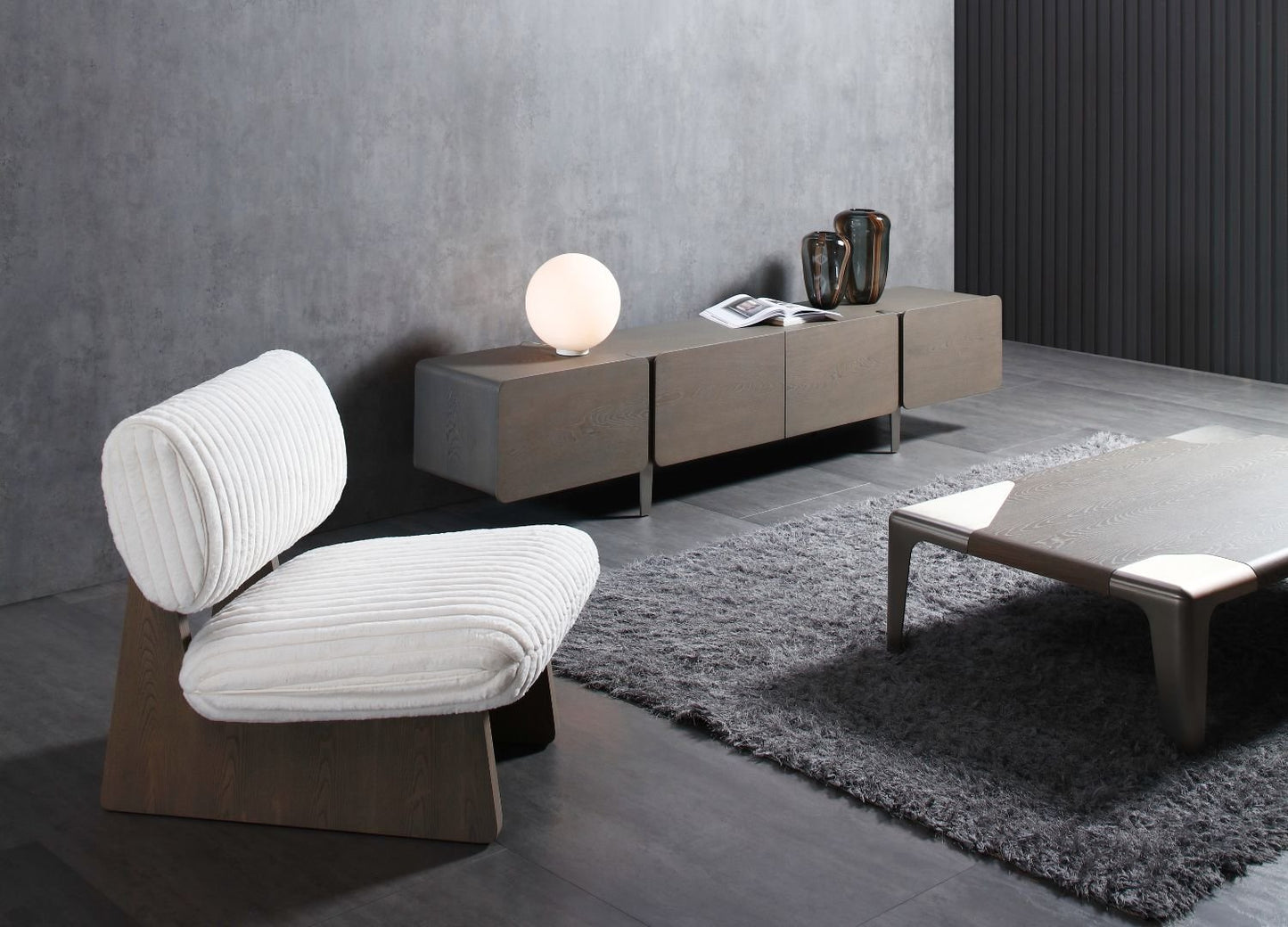 Elena Armless Accent Chair