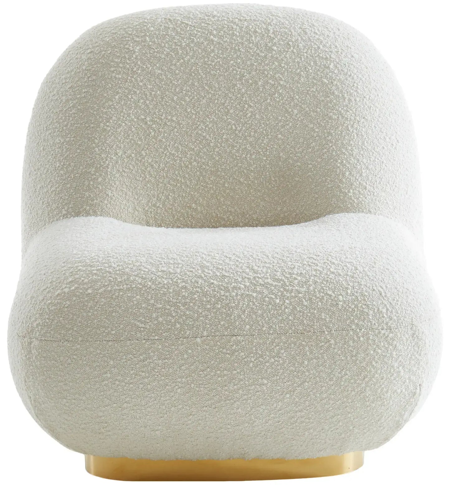 Lia Boucle Fabric Upholstered Accent Chair