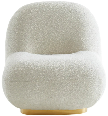 Lia Boucle Fabric Upholstered Accent Chair