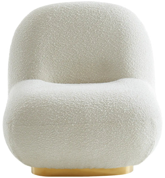 Lia Boucle Fabric Upholstered Accent Chair