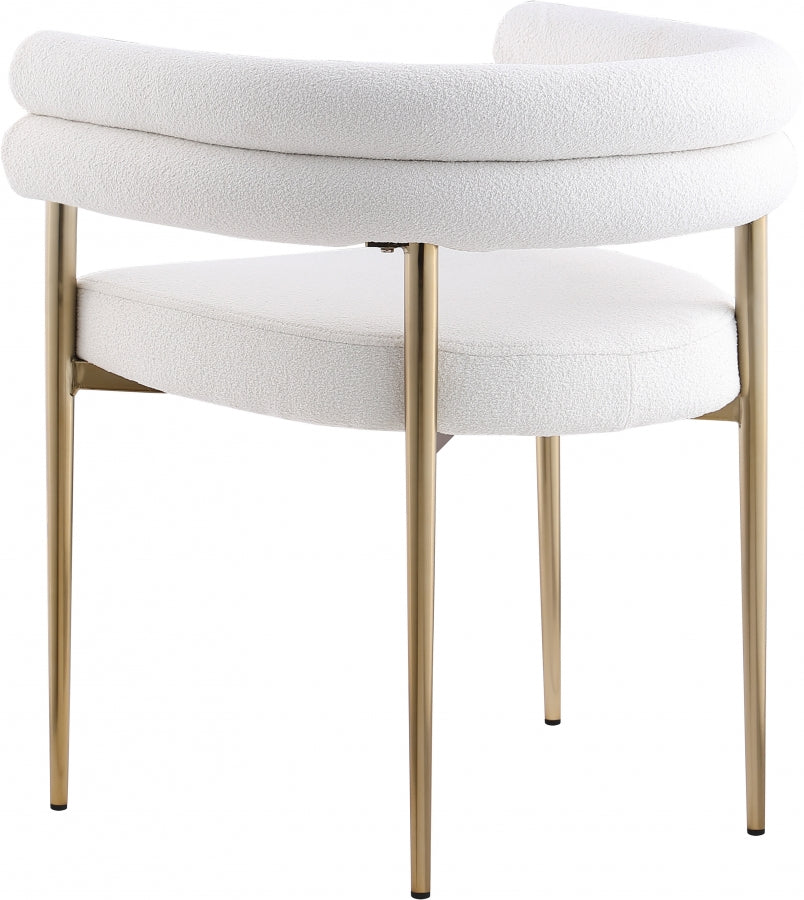 Brielle Boucle Fabric Upholstered Dining Chair