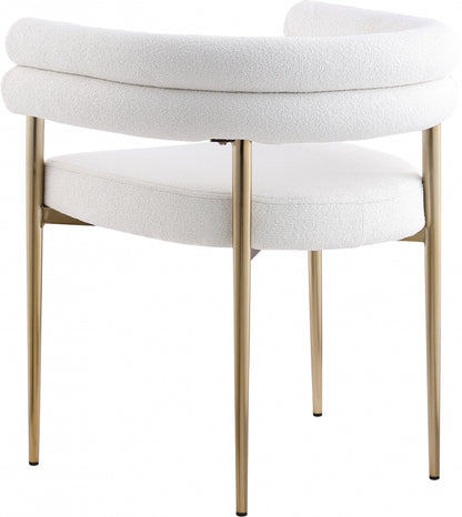 Brielle Boucle Fabric Upholstered Dining Chair
