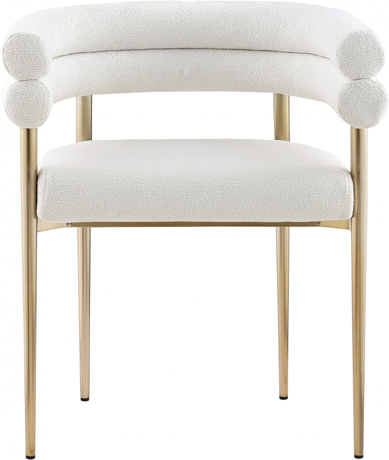Brielle Boucle Fabric Upholstered Dining Chair