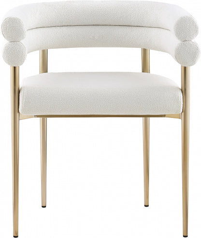 Brielle Boucle Fabric Upholstered Dining Chair