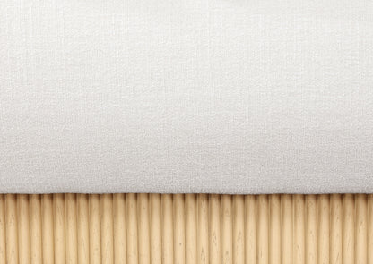 Rigby Linen Textured Fabric Upholstered Bed