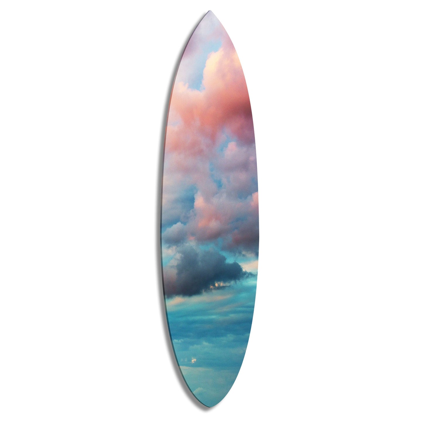 Cotton Candy Coast | Surfboard Gallery Wall