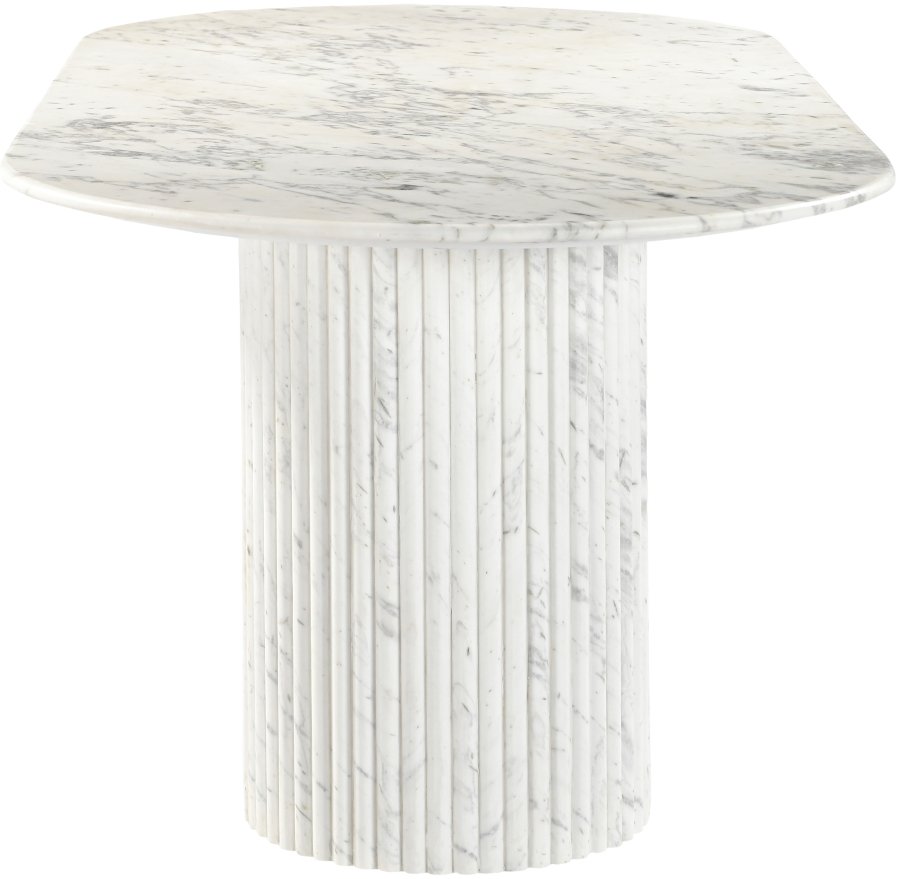 Messina 87" Marble Dining Table