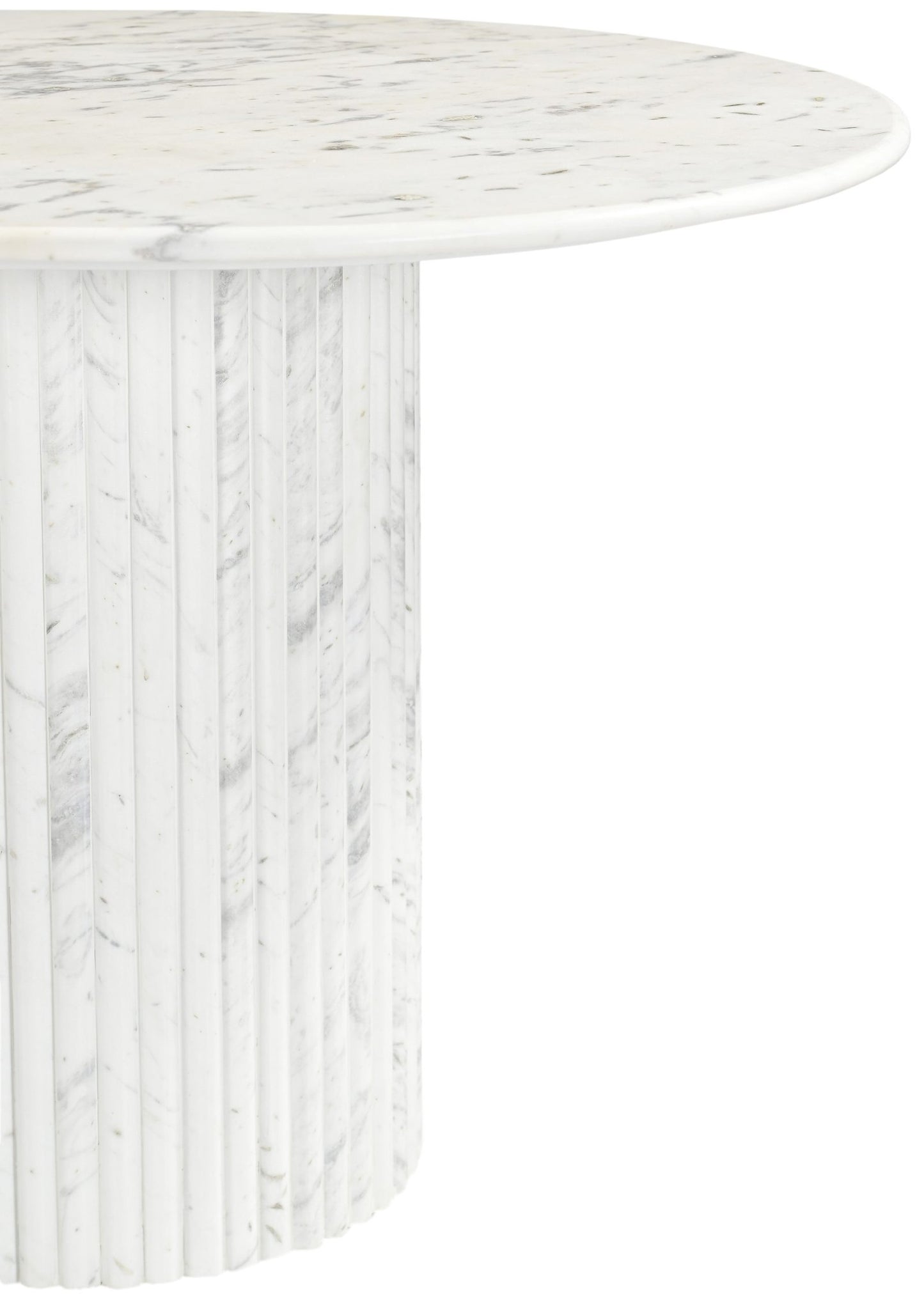 Messina 87" Marble Dining Table