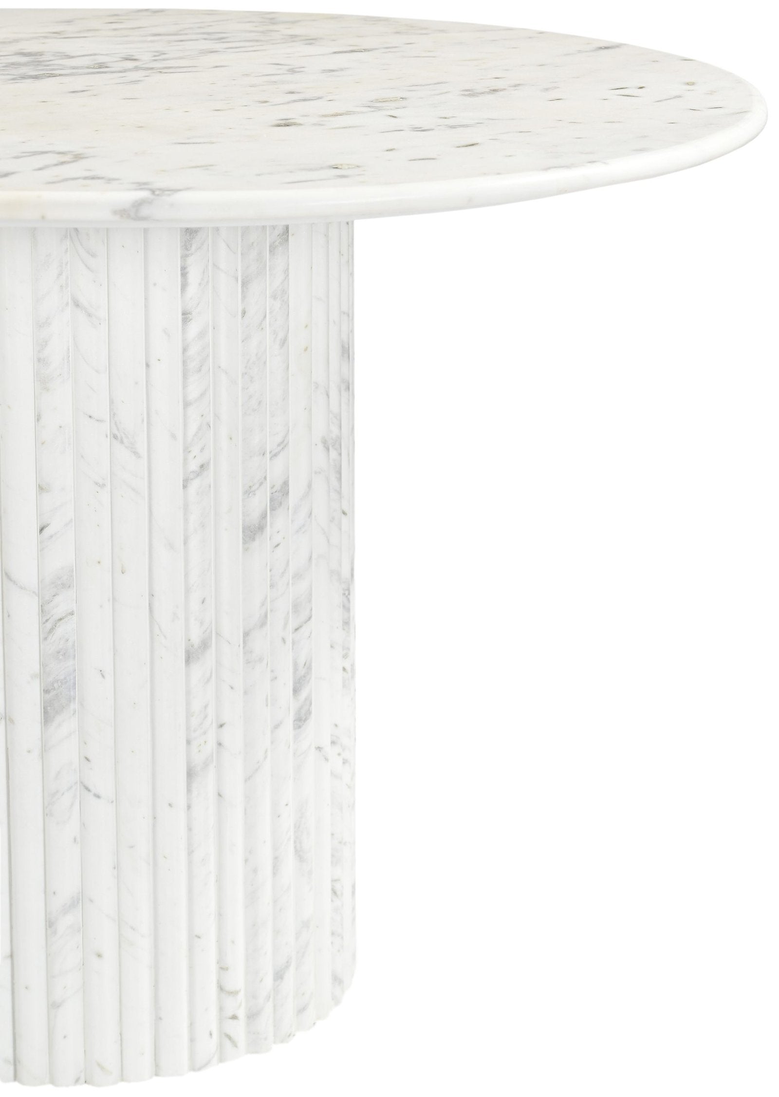 Messina 87" Marble Dining Table