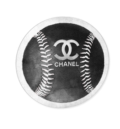 Fashion Baseball - Round Acrylic Art