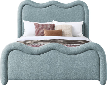 Gavin Chenille Fabric Upholstered Bed