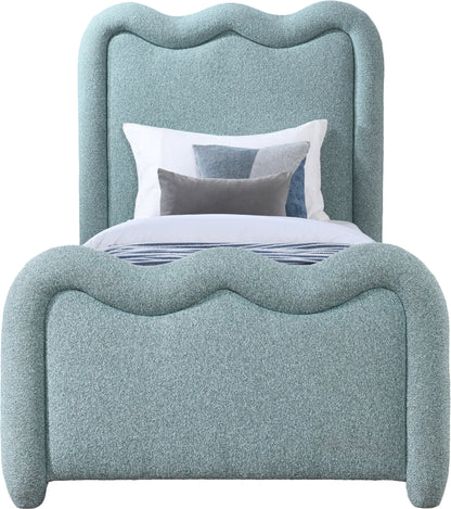 Gavin Chenille Fabric Upholstered Bed
