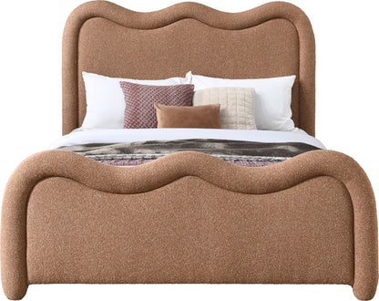 Gavin Chenille Fabric Upholstered Bed