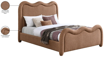 Gavin Chenille Fabric Upholstered Bed