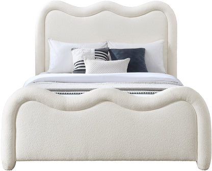 Gavin Chenille Fabric Upholstered Bed