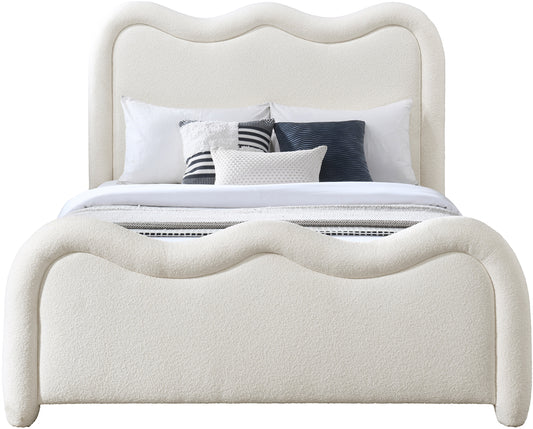 Gavin Chenille Fabric Upholstered Bed