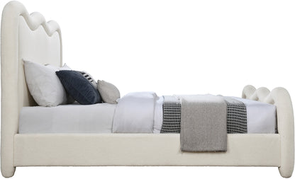 Gavin Chenille Fabric Upholstered Bed
