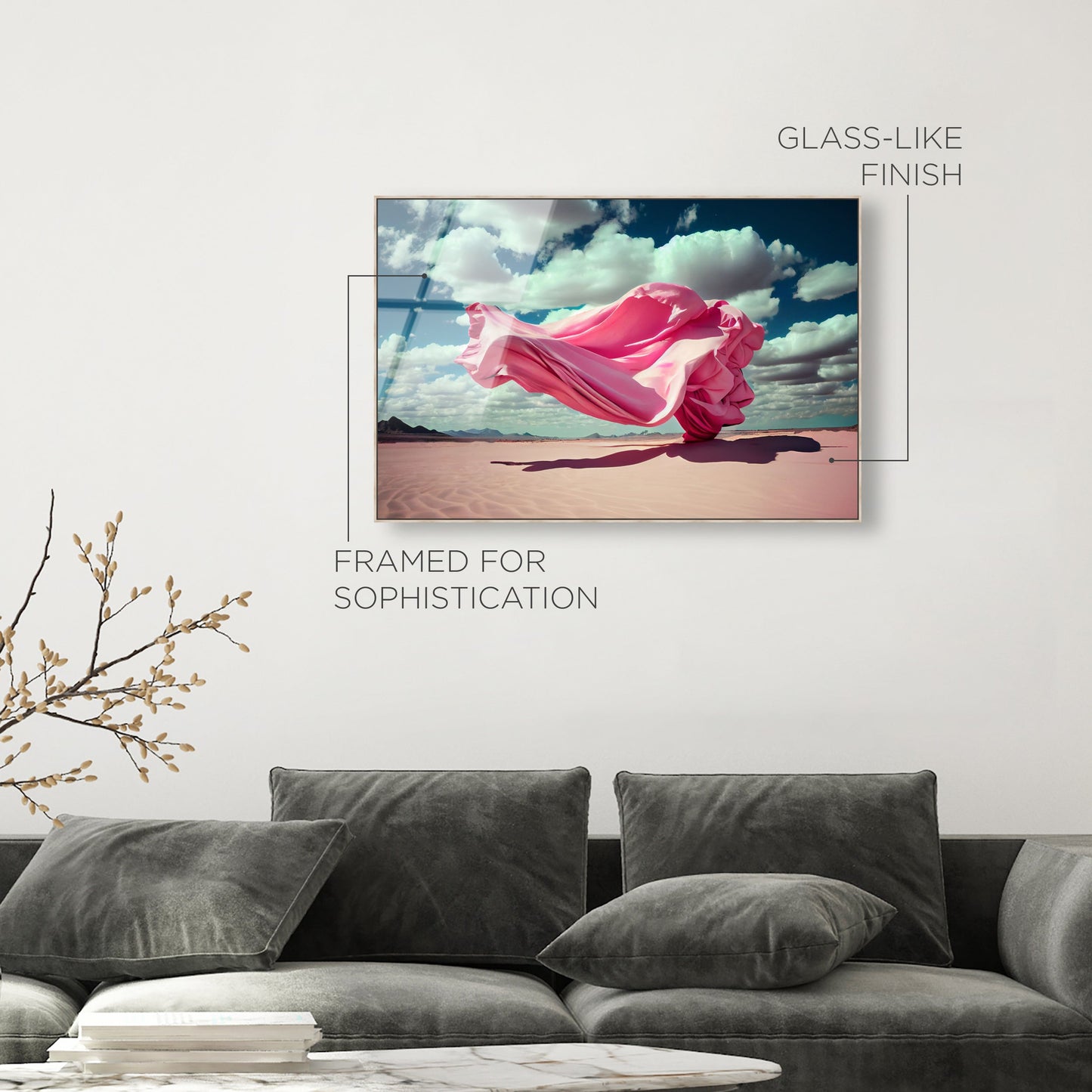 Elevated Silk | Acrylic Panel