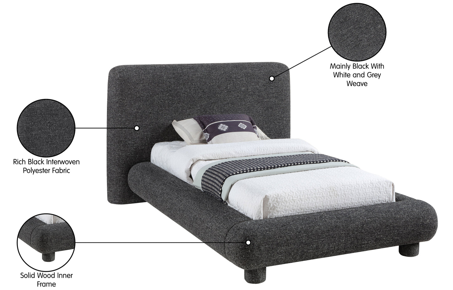 Blair Fabric Upholstered Bed