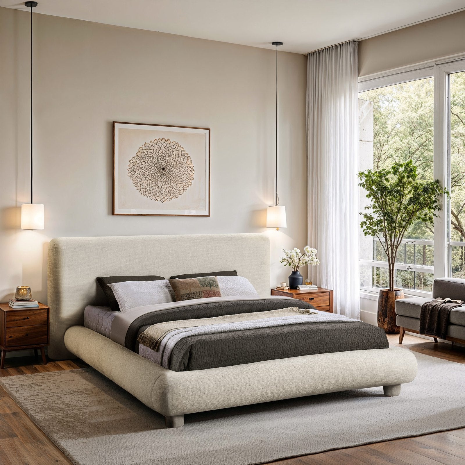 Blair Fabric Upholstered Bed
