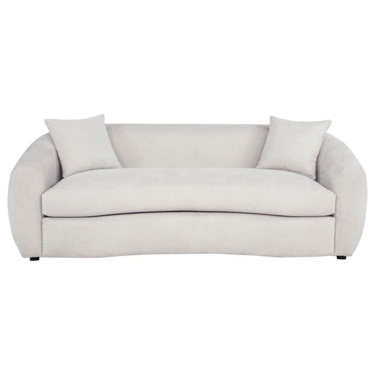 Isabella Fabric Upholstered Sofa Sand