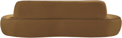 Swerve 100" Velvet Upholstered Sofa