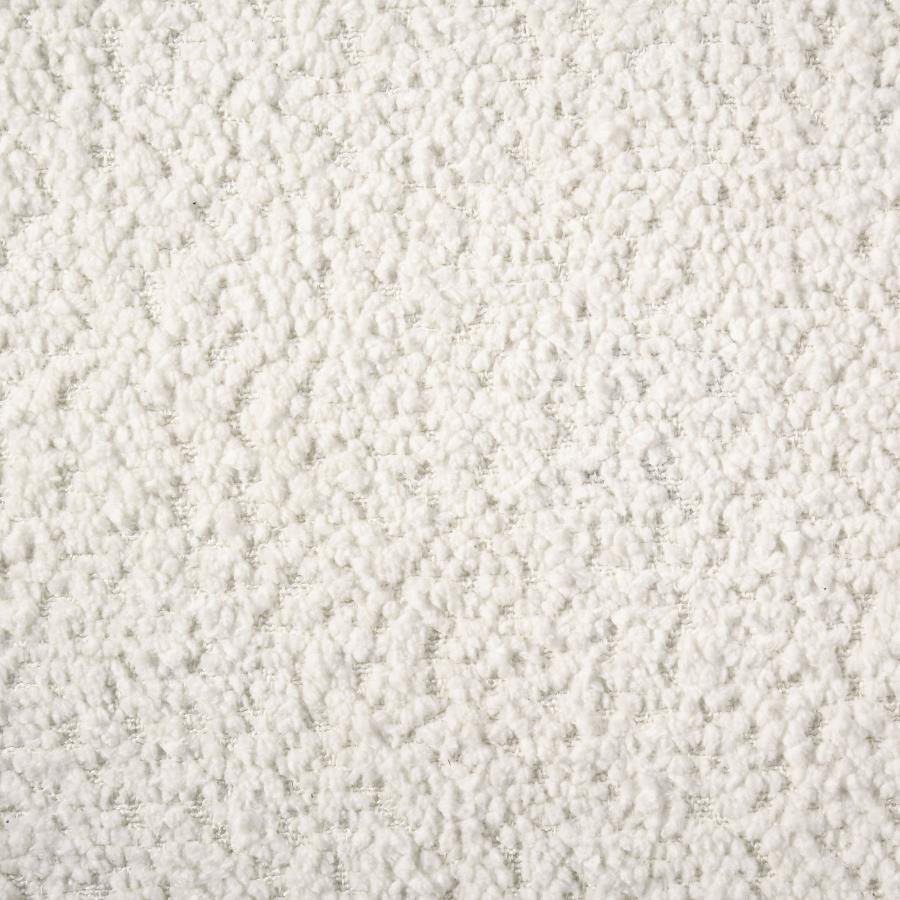 Dorset Fabric Upholstered Round Track Arm Sofa White