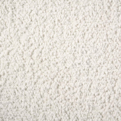 Dorset Fabric Upholstered Round Track Arm Sofa White