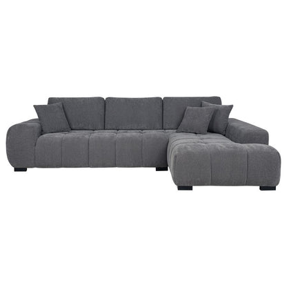 OCTAVIA UPHOLSTERED SECTIONAL CHAISE SOFA