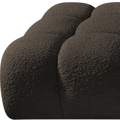 Ames 102" Boucle Fabric Upholstered 3pc. Modular Sofa