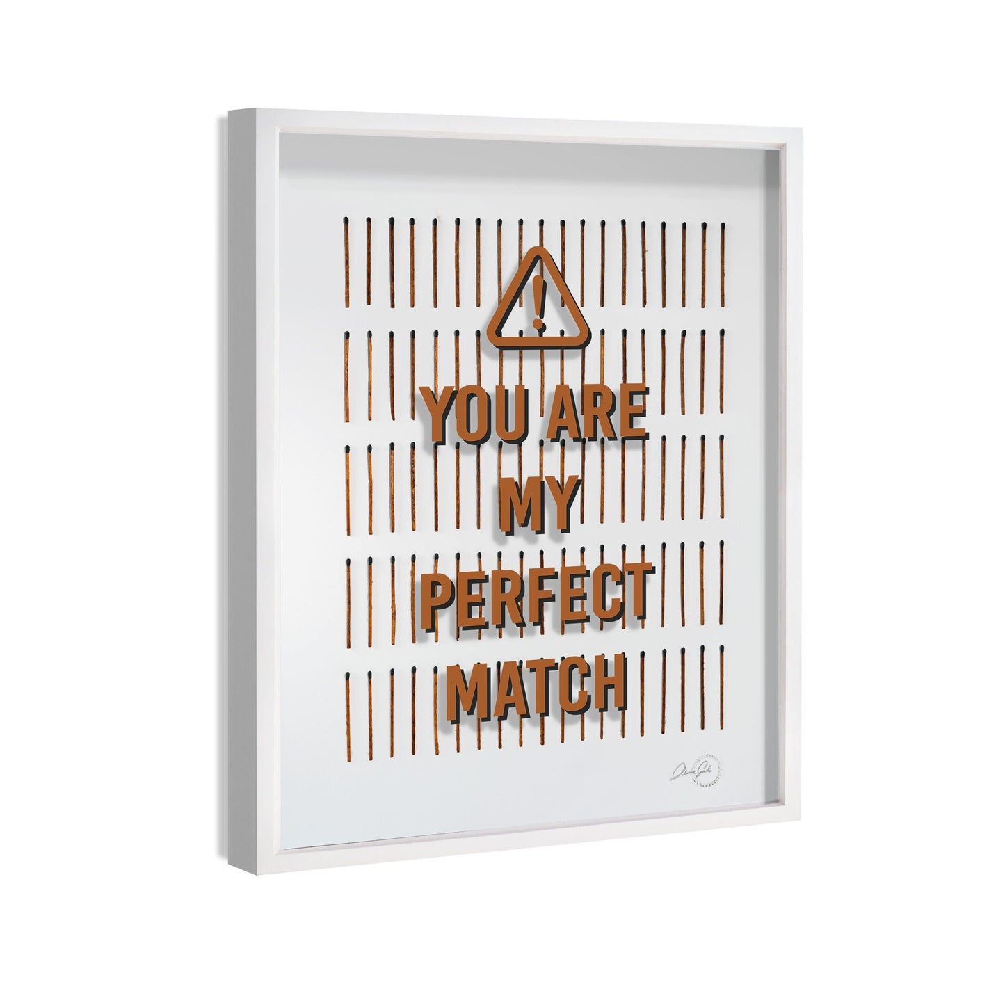 Perfect Match - Limited Edition 3D Art