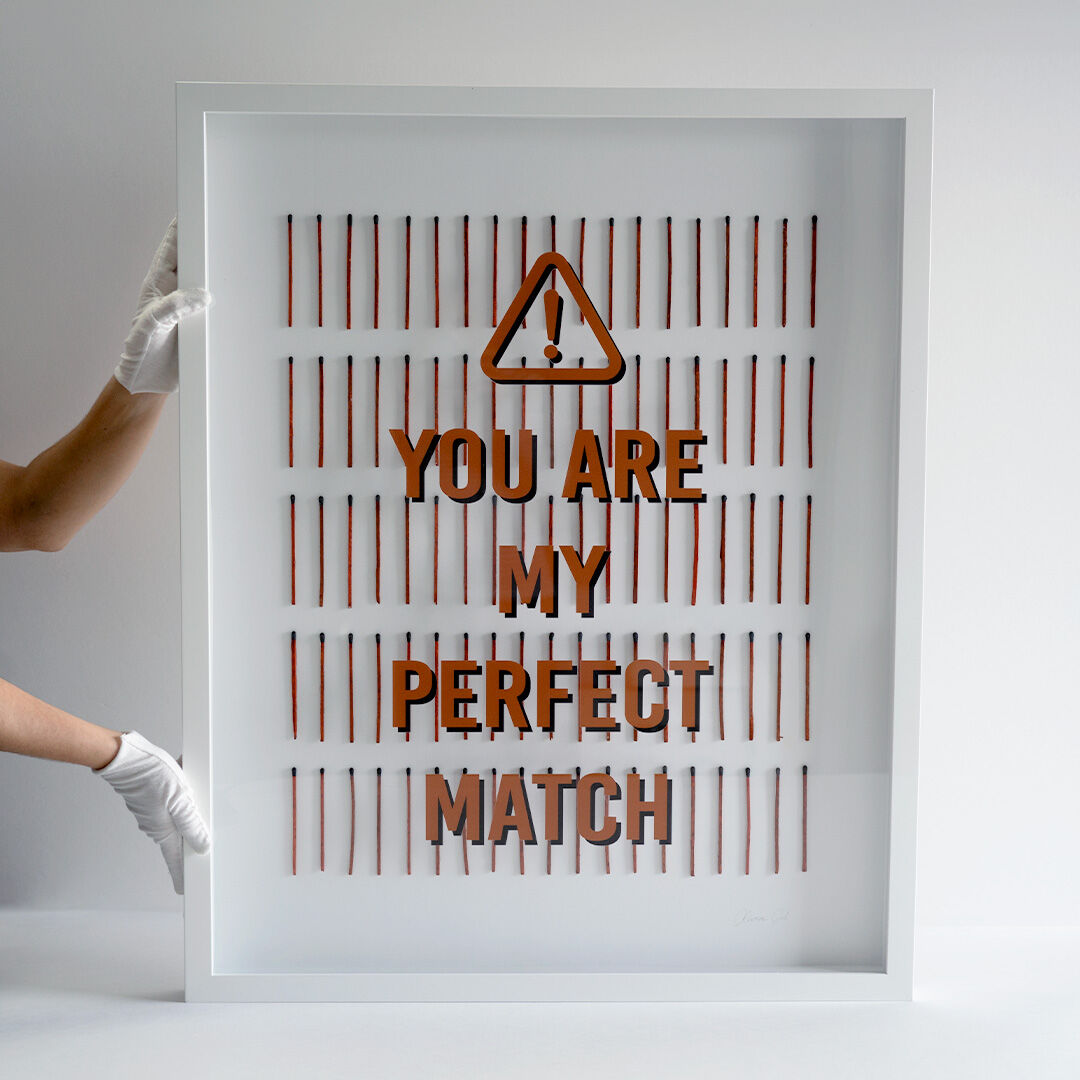 Perfect Match - Limited Edition 3D Art