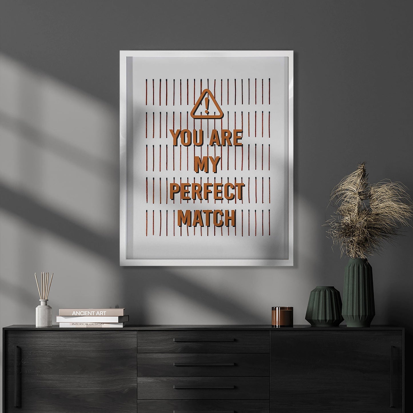 Perfect Match - Limited Edition 3D Art