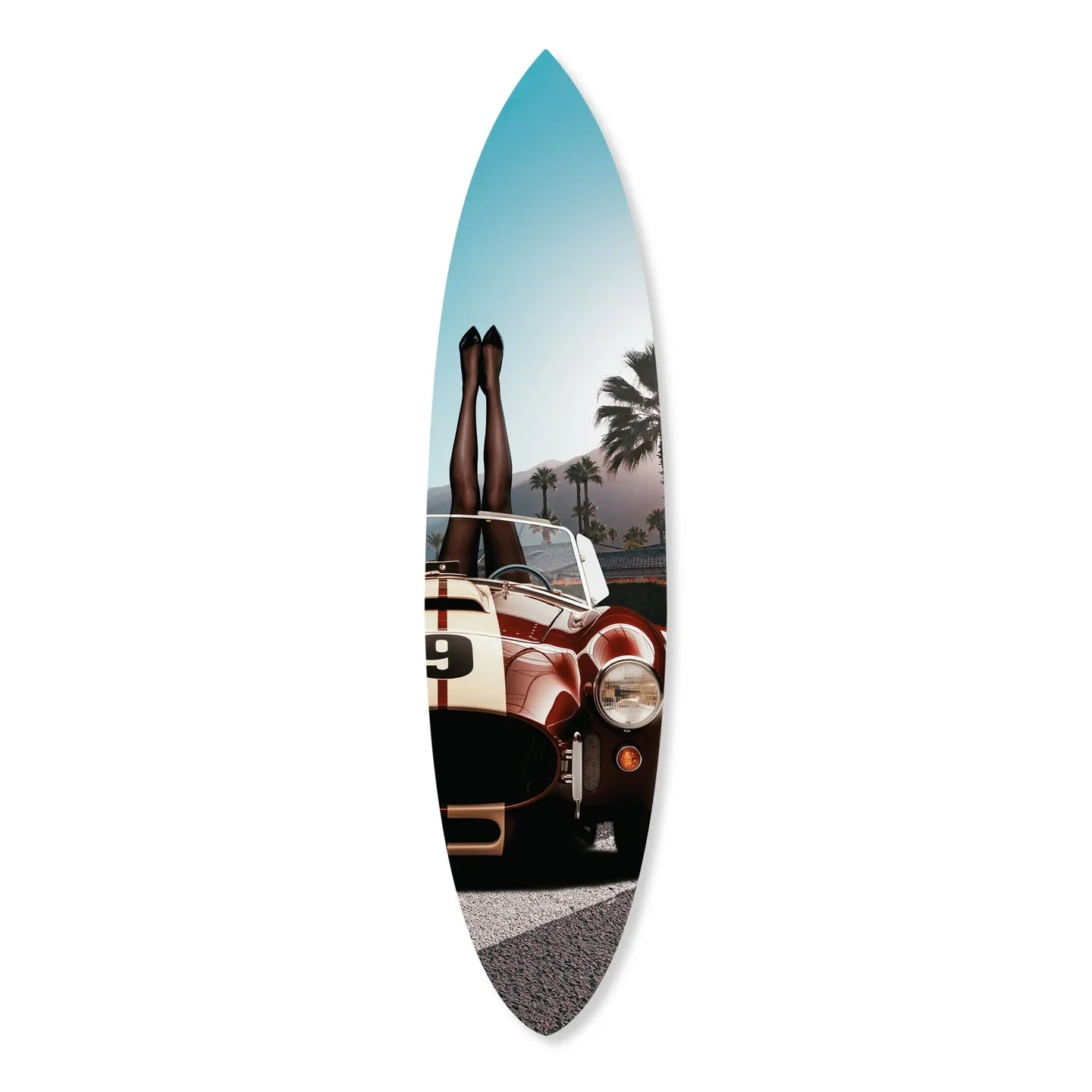 Legs up Surfboard Oliver Gal