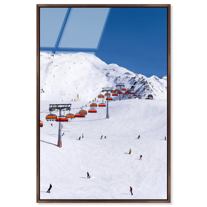 Ski Lift Slope | Acrylic Panel