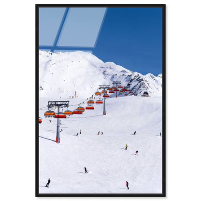 Ski Lift Slope | Acrylic Panel