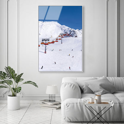 Ski Lift Slope | Acrylic Panel
