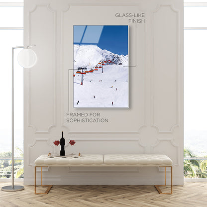 Ski Lift Slope | Acrylic Panel