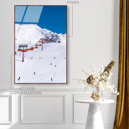 Ski Lift Slope | Acrylic Panel