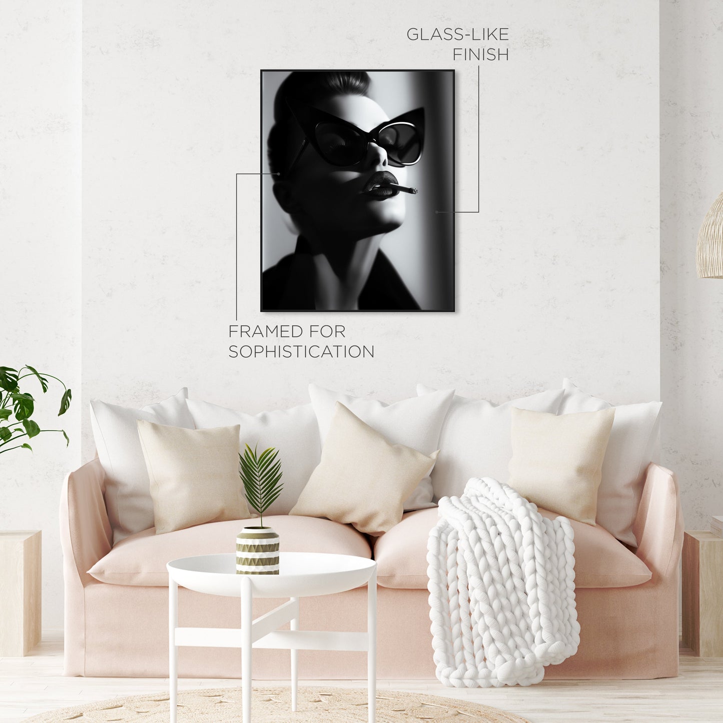 A Hollywood Star I - Framed Acrylic Art