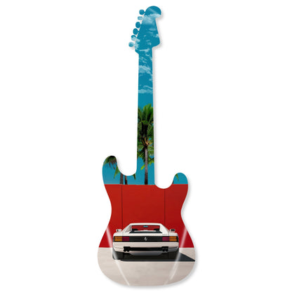 Dream Car Guitar Diecut