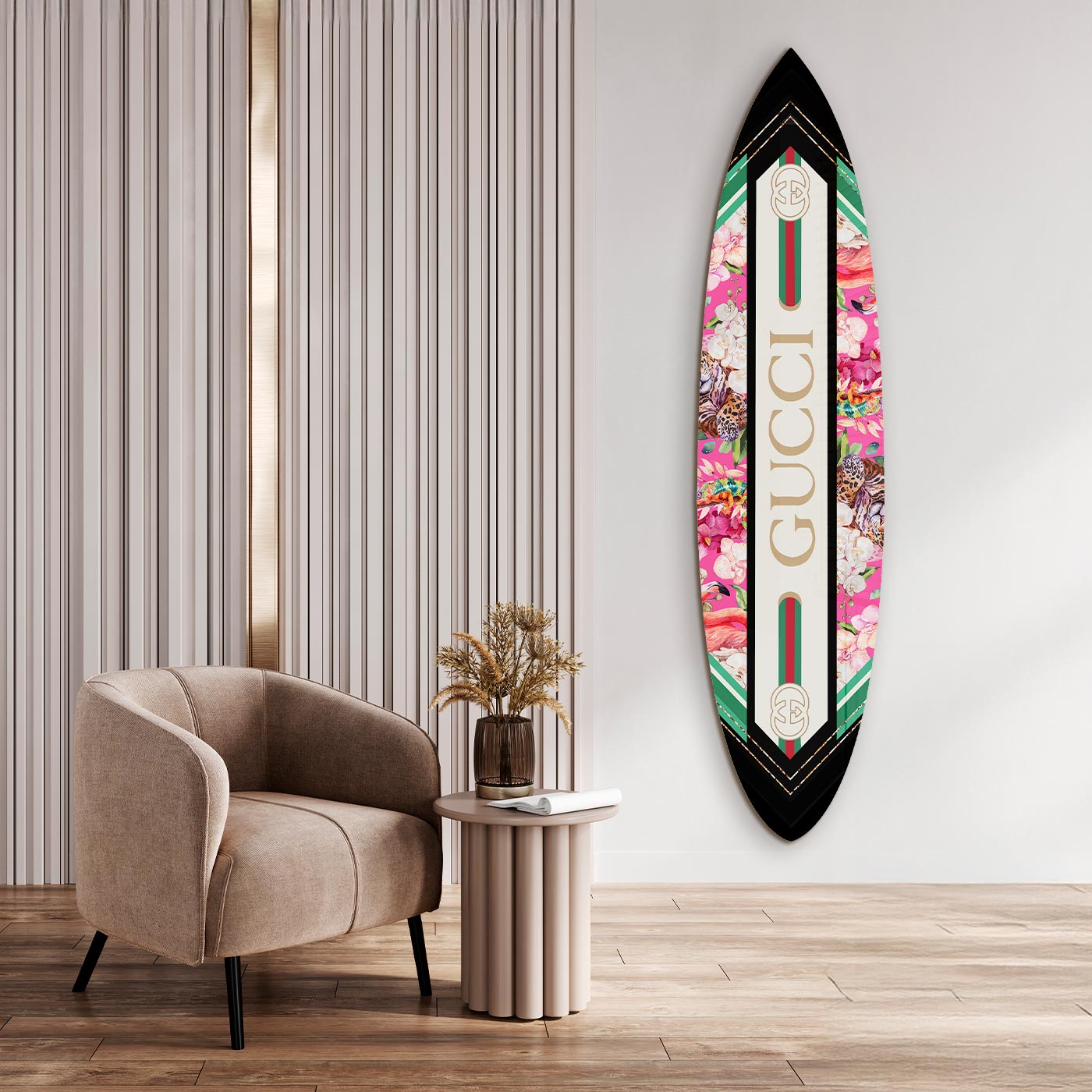Floral Parade Surfboard
