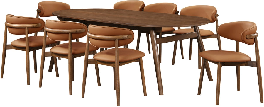 Leesa Vegan Leather Upholstered Dining Chair